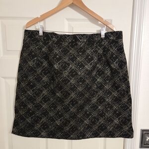BGC Black Patterned pencil Short Skirt size 26